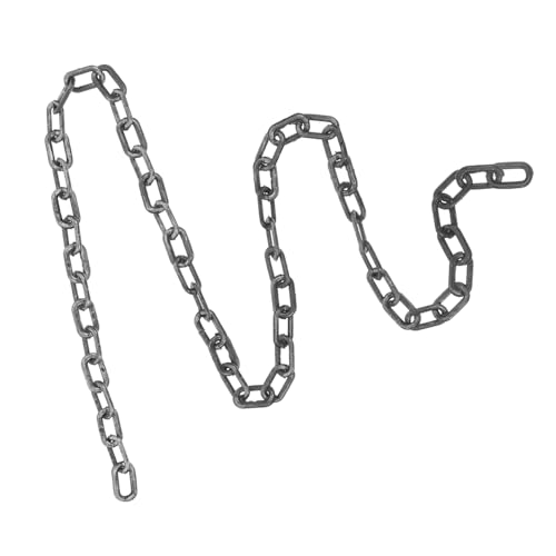 BESTonZON Halloween Gefangenenketten Halloween Kostüm Cosplay Kette Gefälschte Kettenglieder Halloween Dekorkette Halloween Kette Halloween Party Gefälschte Kette Halloween von BESTonZON