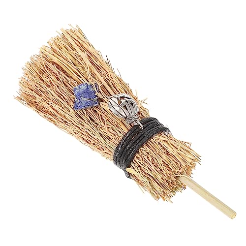 BESTonZON Halloween Hexenbesen Mini Besen Prop mit Kürbisgesicht für Kostüm Ball Party Dekoration und Cosplay Zubehör BESTonZON Halloween Hexenbesen Mini Besen Prop mit Kürbisgesicht für Kostüm Ball Party Dekoration und Cosplay Zubehör von BESTonZON