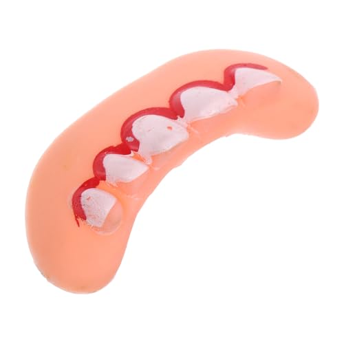 BESTonZON Halloween Lustiger Zahnersatz Zahnpasta Kostüm Kosmetik Gummiartig Halloween-Cosplay-Requisiten Streich Mundstück Zahnbürste Delle Maske Gefälschte Requisiten Lustige Zähne Plastik BESTonZON Halloween Lustiger Zahnersatz Zahnpasta Kostüm Kosmetik Gummiartig Halloween-Cosplay-Requisiten Streich Mundstück Zahnbürste Delle Maske Gefälschte Requisiten Lustige Zähne Plastik von BESTonZON