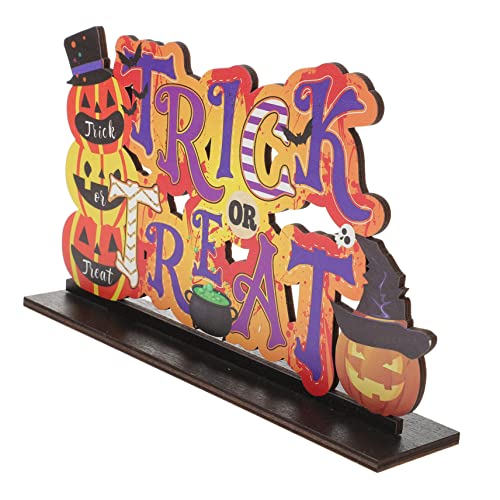 BESTonZON Halloween-Ornamente im Freien Schlag Spender Halloween-Party-Tischdecke Halloween Figuren Halloween-Figuren Halloween-Dekorationen im Innenbereich Tafelaufsatz für Halloween Holz BESTonZON Halloween-Ornamente im Freien Schlag Spender Halloween-Party-Tischdecke Halloween Figuren Halloween-Figuren Halloween-Dekorationen im Innenbereich Tafelaufsatz für Halloween Holz von BESTonZON