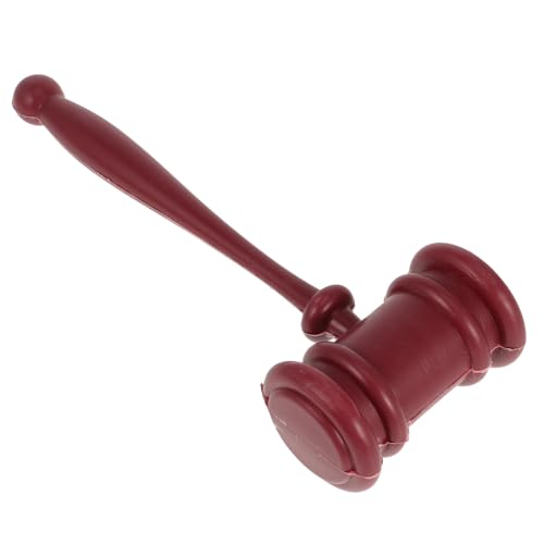 BESTonZON Halloween Richterhammer Party Accessoire Leichtes Gerichtssaal Hammer Kostüm Requisite für Theater Aufführung und Halloween Kostümparty Geeignet für Juristen Geschenke und von BESTonZON