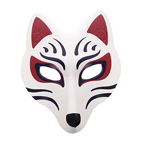 BESTonZON Halloween Tiermaske Cosplay Maske für Partys Komfortable Maskerade Maske im Japanischen Stil Einzigartige Verkleidung für Halloween und Anlässe BESTonZON Halloween Tiermaske Cosplay Maske für Partys Komfortable Maskerade Maske im Japanischen Stil Einzigartige Verkleidung für Halloween und Anlässe von BESTonZON
