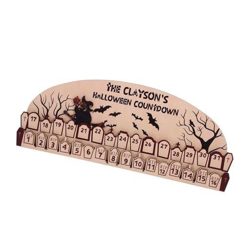 BESTonZON Halloween-adventskalender Ornamente Dekorationen Countdown-Kalender Puzzle Halloween-partygeschenke Sterben Halloween- Adventskalender Für Halloween Desktop-Kalender Holz BESTonZON Halloween-adventskalender Ornamente Dekorationen Countdown-Kalender Puzzle Halloween-partygeschenke Sterben Halloween- Adventskalender Für Halloween Desktop-Kalender Holz von BESTonZON