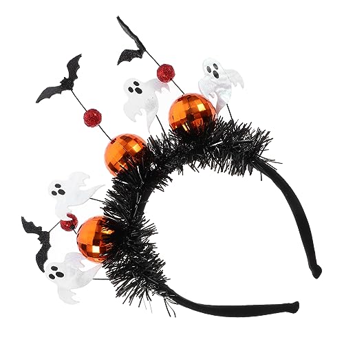 BESTonZON Halloween-stirnband Halloween-hut Halloweenkostüm Geisterhaarreifen Halloween Stirnband Cosplay-stirnband Für Halloween Frauen Kopfschmuck Make-up-stirnband Tierstirnband Grüßer von BESTonZON