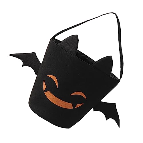 BESTonZON Halloween-süßigkeiten-eimer Dekorationen Halloween-aufbewahrungstaschen Klein Behandeln Beutetaschen Party Mini-halloween-eimer Beutel Aus Baumwolle Gut Schüssel Wiederverwendbar von BESTonZON