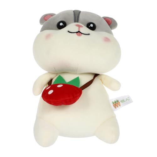 BESTonZON Hamster Puppe Kinderspielzeug Geschmeidiges Hamsterspielzeug -Cartoon-Hamster-Puppe Hamster-Puppen- Party-Desktop-Ornament Hamsterpuppe Plüsch von BESTonZON