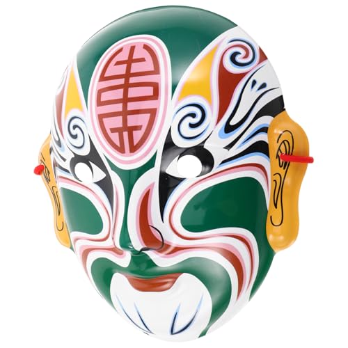 BESTonZON Handgefertigte Gesichtwechsel Maske Authentisches Kostümzubehör für Halloween Maskeraden und Rollenspiele von BESTonZON