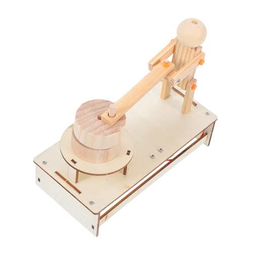 BESTonZON Handgefertigte Materialien Kleines Erfindungsset Kinderset Mini Cartoon Aufkleber Kinderrequisiten Lernspielzeug Mini Teebeutel Kinderspielzeug Kleines Kinderspielzeug Aus Holz von BESTonZON