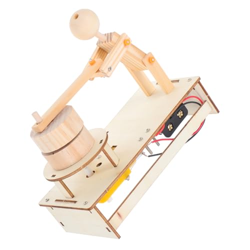 BESTonZON Handgefertigte Materialien Mini-teebeutel Für Kleine Leute Kleine Spielsachen -kit Füllspielzeug Mini-tablett Handgefertigtes Mini- Hölzern von BESTonZON