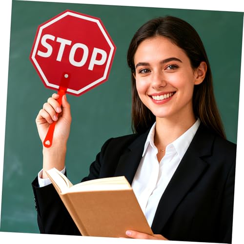 BESTonZON Handgehaltenes Stoppschild Klassenzimmer Lehrer schüler Interaktion Paddel Voting Board Vielseitig Einsatzbar Lernfördernd Farbenfroh Elegant BESTonZON Handgehaltenes Stoppschild Klassenzimmer Lehrer schüler Interaktion Paddel Voting Board Vielseitig Einsatzbar Lernfördernd Farbenfroh Elegant von BESTonZON