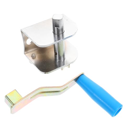 BESTonZON Handkurbel Drahtspanner Badminton Netzspanner Sport Volleyball Netzspannset Badmintonschläger Besaitungsmaschinenzubehör Badminton Übungswerkzeug Manuelles Handkurbeleisen von BESTonZON
