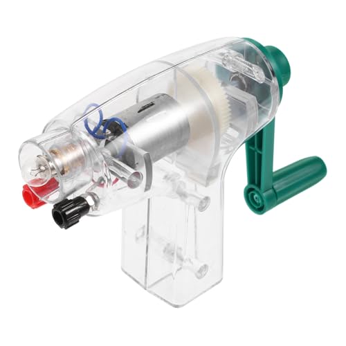 BESTonZON Handkurbel Generator Tragbar Mechanisch für Elektrische Experimente Lernspielzeug für Wissenschaft Schüler und Outdoor Nutzung von BESTonZON