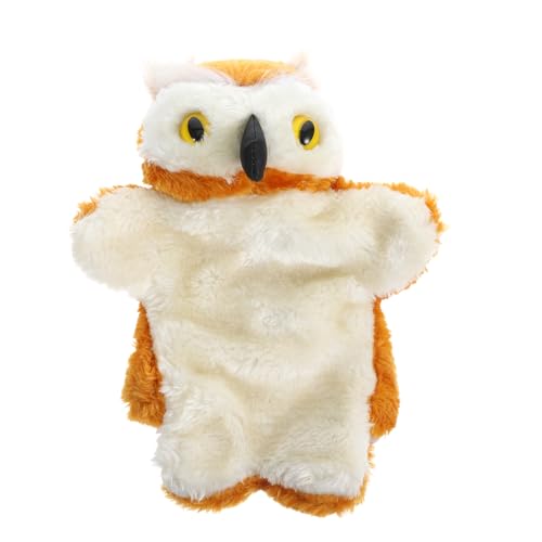BESTonZON Handpuppe Eule Plüsch Interaktives Spielzeug zum Erzählen von Geschichten Weiche Puppe zum Spielen und zur Förderung der Kreativität von Jungen Mädchen BESTonZON Handpuppe Eule Plüsch Interaktives Spielzeug zum Erzählen von Geschichten Weiche Puppe zum Spielen und zur Förderung der Kreativität von Jungen Mädchen von BESTonZON