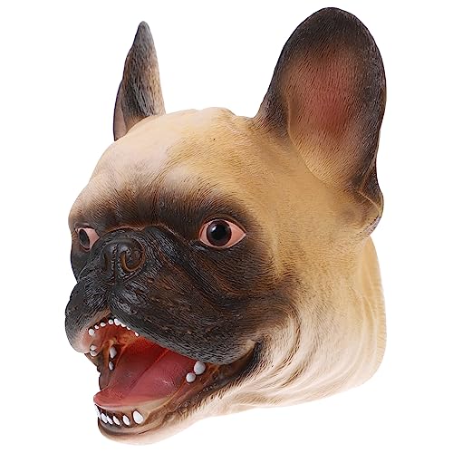 BESTonZON Tier Handpuppen Für Kinder Handpuppe Hund Interaktive Stofftier Handpuppe Für Realistische Bulldoggen Design Ideal Für Geschichtenerzählen Und Kreative Spiele Perfektes Für Partys Und von BESTonZON