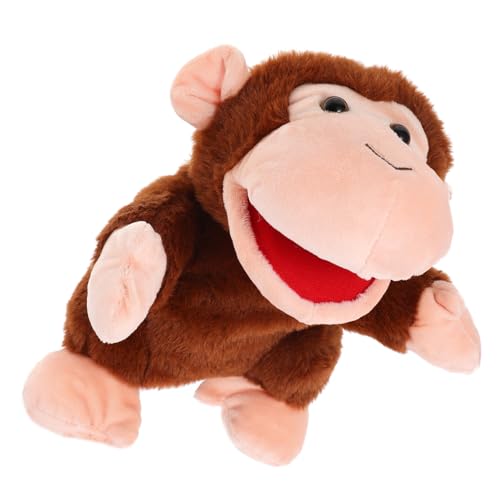 BESTonZON Handpuppe Puppen Lernspielzeug Tierpuppe Interaktives Eltern-Kind- Handspielzeug Cartoon-Marionette Geschichte Erzählende Marionette Simulation Tiermodell Plüsch von BESTonZON