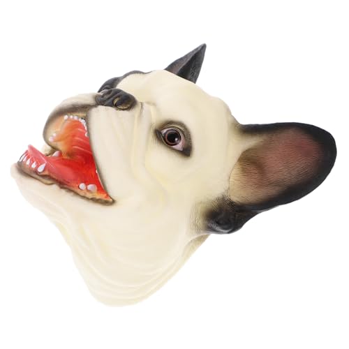 BESTonZON Handpuppen Hundekopf Weiche Handpuppe für Rollenspiel Kreatives Puppentheater Geeignet für Kindergeburtstag und Lernspiele Interaktives für Jungen und Mädchen von BESTonZON