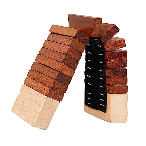 BESTonZON Hölzernes Orff Instrument für Snake Shaker Pädagogisches Musikspielzeug Kreativität und Musikalischen Fähigkeiten für Vorschulkinder Rotbraun BESTonZON Hölzernes Orff Instrument für Snake Shaker Pädagogisches Musikspielzeug Kreativität und Musikalischen Fähigkeiten für Vorschulkinder Rotbraun von BESTonZON