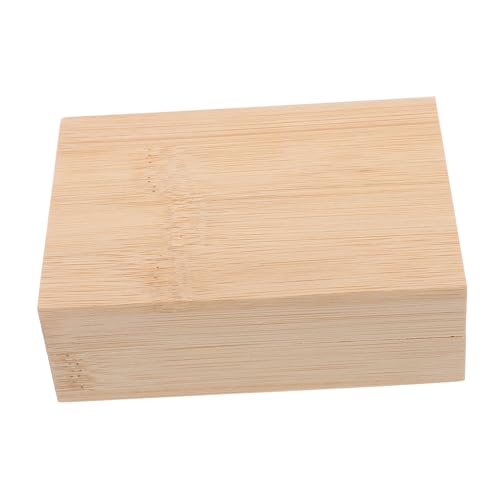 BESTonZON Elegante Spielkartenbox Aus Holz Aufbewahrungskoffer Mit Großer Kapazität Kartenspielhalter-etui Für Spielkarten von BESTonZON