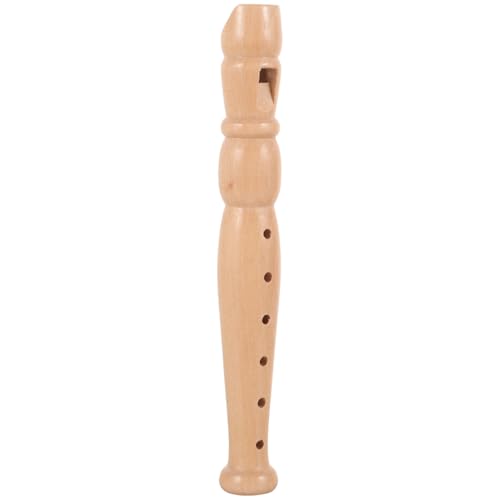 BESTonZON Holz Blockflöte für Anfänger Leichtes Musikinstrument Windinstrument aus Holz für Musikalische Früherziehung und Praktisches Üben von BESTonZON