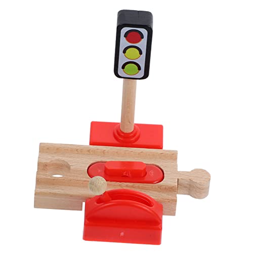 BESTonZON Holz Eisenbahn Zubehör Holz Straßenblock Modell für Robuste Langlebige Gleisbarriere für Eisenbahnspielzeug für Kreative Szenengestaltung BESTonZON Holz Eisenbahn Zubehör Holz Straßenblock Modell für Robuste Langlebige Gleisbarriere für Eisenbahnspielzeug für Kreative Szenengestaltung von BESTonZON