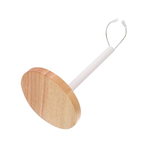 BESTonZON Holz Puppenständer mit Stabilem Kopfhalter Verstellbar Breiter Standfuß Langlebiges Holz für Puppen und Figuren Einfach zu Montieren Geschenkidee von BESTonZON