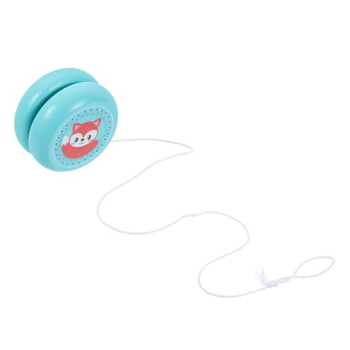BESTonZON Holz Yo Yo für Kleines Tragbares Schadstofffreies Lernspielzeug Handfreundlich und Langlebig für Jungen und Mädchen Motorik und Sozialen Interaktion von BESTonZON
