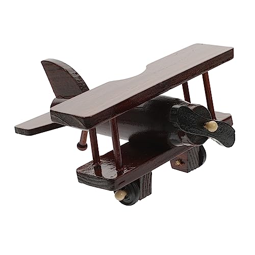 BESTonZON Holzmodellflugzeug Flugspielzeug Kinderspielzeug Flugzeuge Hubschrauberspielzeug Kindersportspielzeug Holzflugzeug Flugzeug Holzflugzeug Holzflugzeug Holzhubschraubermodell von BESTonZON