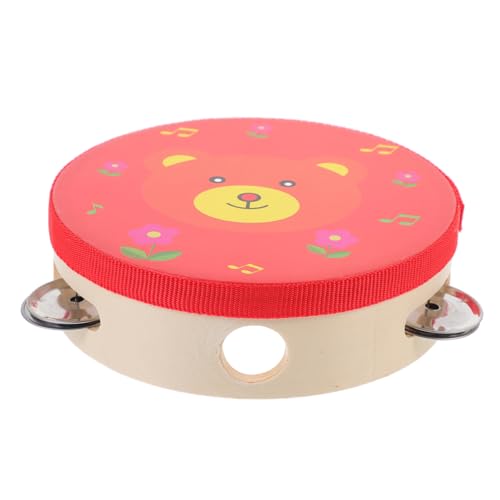 BESTonZON Holzmusikinstrument Instrumente Musikinstrument Tamburin Trommel Handtrommeln Pädagogische Handtrommel Schlaginstrument Tamburin Trommel Handtamburin Trommel Tamburine BESTonZON Holzmusikinstrument Instrumente Musikinstrument Tamburin Trommel Handtrommeln Pädagogische Handtrommel Schlaginstrument Tamburin Trommel Handtamburin Trommel Tamburine von BESTonZON