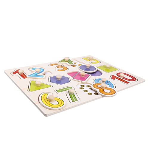 BESTonZON Holzpuzzle aus Holz Pädagogisches Jigsaw für Fördert und Beobachtungsfähigkeit Langlebiges Lernspielzeug für Jungen und Mädchen Kreatives BESTonZON Holzpuzzle aus Holz Pädagogisches Jigsaw für Fördert und Beobachtungsfähigkeit Langlebiges Lernspielzeug für Jungen und Mädchen Kreatives von BESTonZON