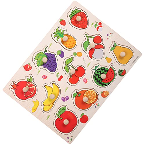 BESTonZON Holzpuzzle für Kleinkinder Pädagogisches Kognitiven Fähigkeiten Lustiges Lernspielzeug für Ganze Familie Zubehör für Lernen BESTonZON Holzpuzzle für Kleinkinder Pädagogisches Kognitiven Fähigkeiten Lustiges Lernspielzeug für Ganze Familie Zubehör für Lernen von BESTonZON