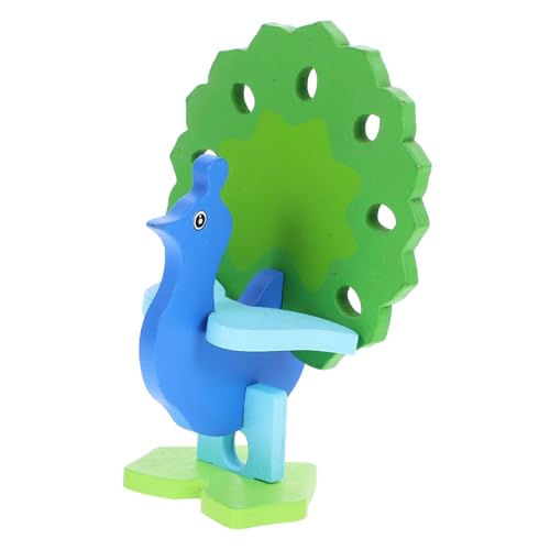 BESTonZON Holzpuzzle für Kleinkinder Tiermodell Montessori Lernspielzeug aus Holz Fördert Kognitive Fähigkeiten Hand Auge Koordination und Motorische Entwicklung Pädagogisches für Vorschule von BESTonZON