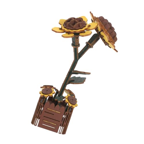BESTonZON Holzrätselblumen Sonnenblumenpuzzle Holzpuzzle Pflanzenthema Modellgebäude Kit thematisches Holz -Jigsaw -Handwerk Holz -Puzzlernblumenmodell 3D -Holzmodell -Blumenkit hölzern BESTonZON Holzrätselblumen Sonnenblumenpuzzle Holzpuzzle Pflanzenthema Modellgebäude Kit thematisches Holz -Jigsaw -Handwerk Holz -Puzzlernblumenmodell 3D -Holzmodell -Blumenkit hölzern von BESTonZON