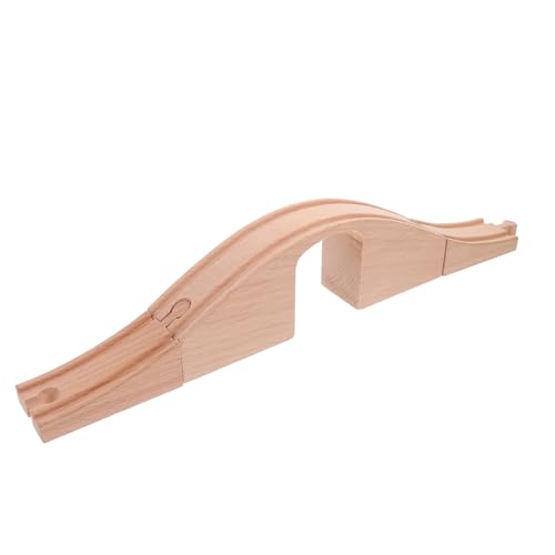 BESTonZON Holzschiene Zugtisch Tunnel Modelleisenbahn Brücke Spuren Bahngleis Schienen Lehrbahnspielzeug Modellbahn Zubehör DIY - Gleiszubehör Zug-Szene-Track Hölzern Khaki BESTonZON Holzschiene Zugtisch Tunnel Modelleisenbahn Brücke Spuren Bahngleis Schienen Lehrbahnspielzeug Modellbahn Zubehör DIY - Gleiszubehör Zug-Szene-Track Hölzern Khaki von BESTonZON