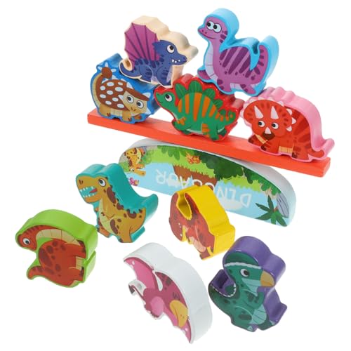 BESTonZON Holzspielzeug Dinosaurier Stapelturm Ab Jahre Pädagogisches Balancespiel für Kleinkinder Motorikförderndes Kindgerechtes Tier spielset aus Glattem Sicherem Holz Fördert BESTonZON Holzspielzeug Dinosaurier Stapelturm Ab Jahre Pädagogisches Balancespiel für Kleinkinder Motorikförderndes Kindgerechtes Tier spielset aus Glattem Sicherem Holz Fördert von BESTonZON