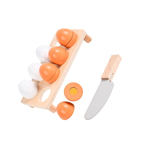 BESTonZON Holzspielzeug Eier Set Realistische Küchen Spielzeugkombination Für Küchenutensilien Für Rollenspiele Ideal Für Kreatives Im Kinderzimmer BESTonZON Holzspielzeug Eier Set Realistische Küchen Spielzeugkombination Für Küchenutensilien Für Rollenspiele Ideal Für Kreatives Im Kinderzimmer von BESTonZON