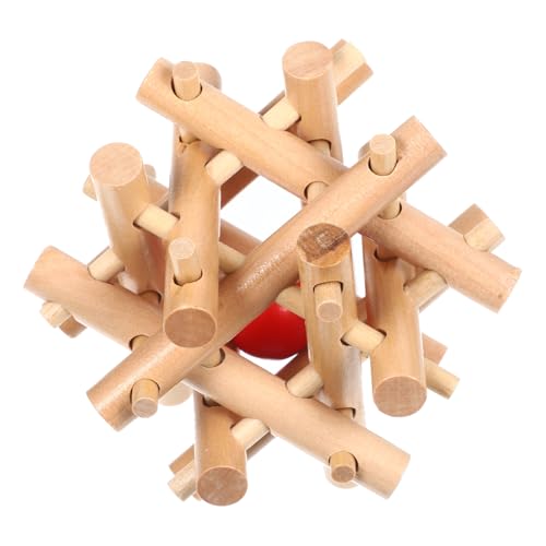 BESTonZON Holzspielzeug Holzpuzzle Lernspielzeug aus Natürlichem Holz Fördert Logisches und Hand Auge Koordination Vielseitiges Knobelspiel für Kleinkinder und Erwachsene Sicher und Kreativ BESTonZON Holzspielzeug Holzpuzzle Lernspielzeug aus Natürlichem Holz Fördert Logisches und Hand Auge Koordination Vielseitiges Knobelspiel für Kleinkinder und Erwachsene Sicher und Kreativ von BESTonZON