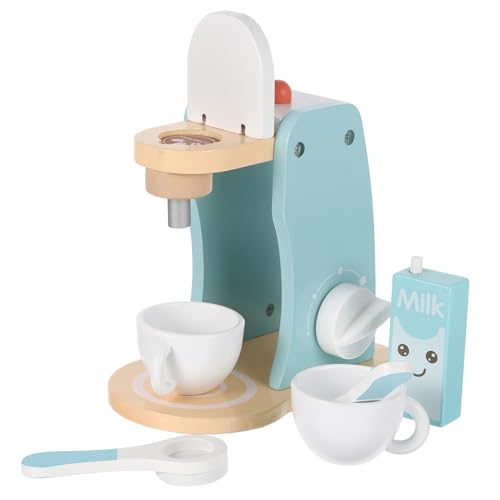 BESTonZON Holzspielzeug Kaffeemaschine Mini Nachbildung Lernspielzeug für Kreatives Rollenspiel Motorischer Fähigkeiten und Eltern Junge Mädchen Beziehung BESTonZON Holzspielzeug Kaffeemaschine Mini Nachbildung Lernspielzeug für Kreatives Rollenspiel Motorischer Fähigkeiten und Eltern Junge Mädchen Beziehung von BESTonZON