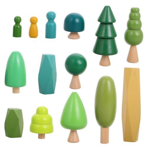 BESTonZON Holzspielzeug Mini Bäume Pädagogisches Greifspielzeug aus Sicherem Holz Fördert Feinmotorik und Hand Koordination Bunte Wald Deko für Kinderzimmer und Kuchenverzierung BESTonZON Holzspielzeug Mini Bäume Pädagogisches Greifspielzeug aus Sicherem Holz Fördert Feinmotorik und Hand Koordination Bunte Wald Deko für Kinderzimmer und Kuchenverzierung von BESTonZON