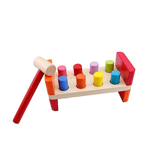 BESTonZON Holzspielzeug Pounding Bench Für Kleinkinder Pädagogisches Zur Der Motorik Und Hand Augen Koordination Für Jungen Und ädchen Ab 1 Jahr BESTonZON Holzspielzeug Pounding Bench Für Kleinkinder Pädagogisches Zur Der Motorik Und Hand Augen Koordination Für Jungen Und ädchen Ab 1 Jahr von BESTonZON