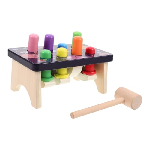 BESTonZON Holzspielzeug für Kleinkinder Klopfbank mit Tieren Lernspielzeug Hand Augen Koordination und Feinmotorik Interaktives für Eltern Frühen Bildung BESTonZON Holzspielzeug für Kleinkinder Klopfbank mit Tieren Lernspielzeug Hand Augen Koordination und Feinmotorik Interaktives für Eltern Frühen Bildung von BESTonZON