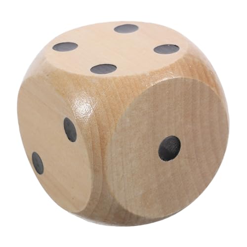 BESTonZON Holzwürfel Holzspielwürfel Leicht zum Würfelspiel Partyspiel Deko Geschenk für Zuhause und Spieleabend Geeignet von BESTonZON