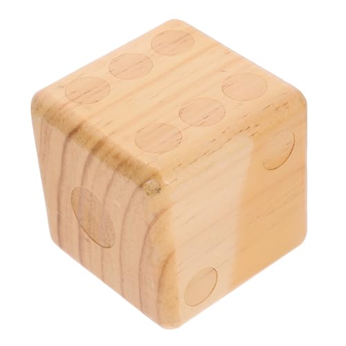 BESTonZON Holzwürfel Jumbo Hinterhof im Freien Krocket familienspiele Family Games Outdoor-Spiele Camping Spiele partyspiele Tischspielwürfel praktisches Würfel-Requisit Würfel-Stütze BESTonZON Holzwürfel Jumbo Hinterhof im Freien Krocket familienspiele Family Games Outdoor-Spiele Camping Spiele partyspiele Tischspielwürfel praktisches Würfel-Requisit Würfel-Stütze von BESTonZON