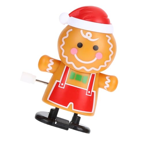BESTonZON Hübsches Weihnachts-aufziehspielzeug, Lebkuchenmann-Spielzeug, Tragbares Weihnachtsparty- Für Kinder, Lustiges Laufspielzeug, Entzückendes Weihnachtliches Spielzeug, BESTonZON Hübsches Weihnachts-aufziehspielzeug, Lebkuchenmann-Spielzeug, Tragbares Weihnachtsparty- Für Kinder, Lustiges Laufspielzeug, Entzückendes Weihnachtliches Spielzeug, von BESTonZON