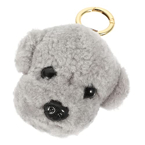 BESTonZON Hündchen-Puppe-anhänger Zahnbürste Schlüsselanhänger Süßer Handyhalter Hund Zahnbürste Bausatz Hundespielzeug Besen Haustier Dekoratives Fell Auto Halterung Grey Plüsch BESTonZON Hündchen-Puppe-anhänger Zahnbürste Schlüsselanhänger Süßer Handyhalter Hund Zahnbürste Bausatz Hundespielzeug Besen Haustier Dekoratives Fell Auto Halterung Grey Plüsch von BESTonZON