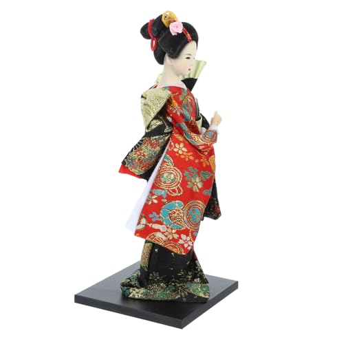 BESTonZON Humanoide Kimono Puppe Miniaturen Kimono Puppenstatue Kimono Puppenfigur – Puppentisch Kimono Puppenornament Humanoide Mädchenstatue Puppenhaus Bademäntel Für Frauen von BESTonZON