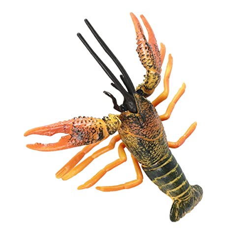 BESTonZON Hummer-Modell Kind Figuren Für Tischplatte Frosch Meerestiere Hummerfigur Handwerk Aquarienverzierung Nachgeahmtes Hummermodell Hummer- Plastik Green von BESTonZON