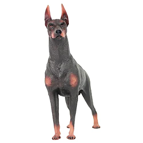 BESTonZON Hundeschmuck Mini-tierfigur Tierfiguren Zum Sammeln Simulationshund Wilde Tierfiguren Hunde-sammelfigur Realistisches Tierspielzeug Hundefigur Welpenfiguren Plastik Brown von BESTonZON