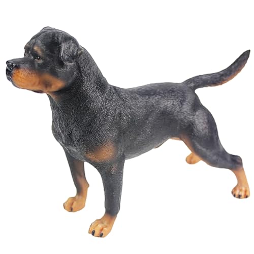 BESTonZON Hundespielzeug Stehendes Rottweiler Modell Realistisches Kognitives Hundemodell Für Perfekte Dekoration Für Kleine Tierliebhaber BESTonZON Hundespielzeug Stehendes Rottweiler Modell Realistisches Kognitives Hundemodell Für Perfekte Dekoration Für Kleine Tierliebhaber von BESTonZON