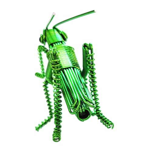 BESTonZON Simulation Aluminium Figurine Heuschreckenfigur Robustem Aluminium Für Dekoration Und Für Und Klassenzimmer BESTonZON Simulation Aluminium Figurine Heuschreckenfigur Robustem Aluminium Für Dekoration Und Für Und Klassenzimmer von BESTonZON