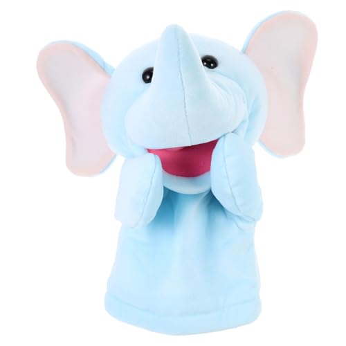 BESTonZON Tier Handpuppen Interaktive Handpuppe Elefant Kuscheliges Üschspielzeug Für Perfekt Für Geschichtenerzählen Und Familienaktivitäten Kuscheltier Baby BESTonZON Tier Handpuppen Interaktive Handpuppe Elefant Kuscheliges Üschspielzeug Für Perfekt Für Geschichtenerzählen Und Familienaktivitäten Kuscheltier Baby von BESTonZON